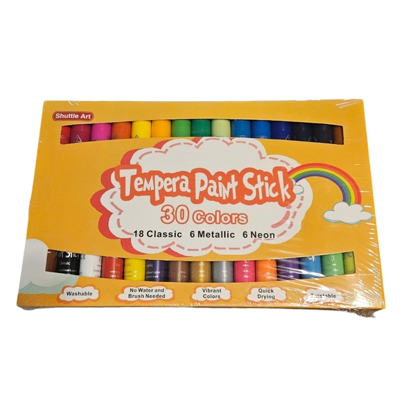 Tempera Paint Sticks 30 Colors - Picture 1 of 2